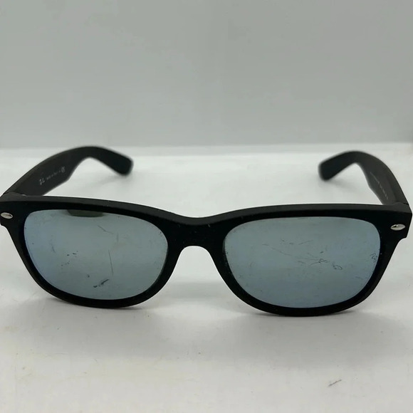 Ray-Ban RB2132 New Wayfarer Sunglasses frames Case Matte Black NWT - Picture 4 of 7